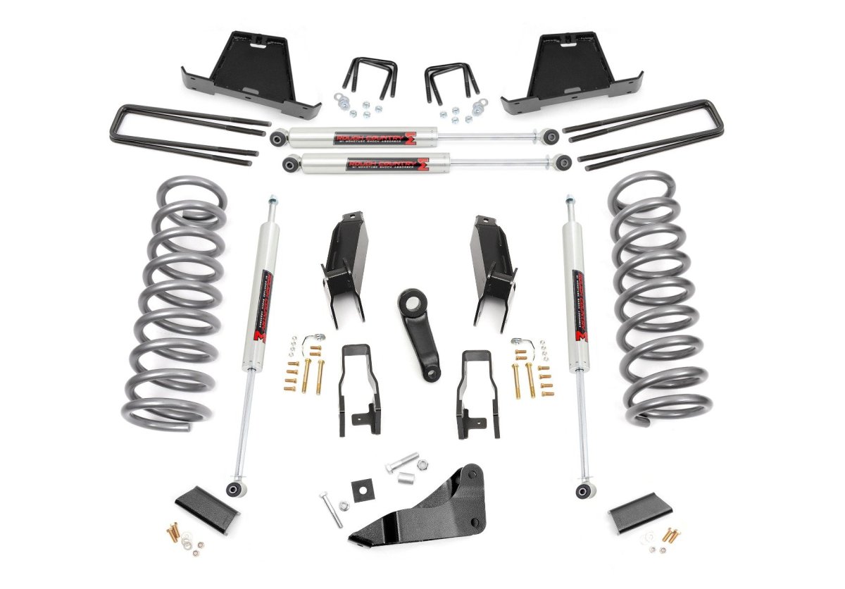 Ram 3500 Suspension Lift Kit - Rough Country - M1 5 Inch - '11-'12